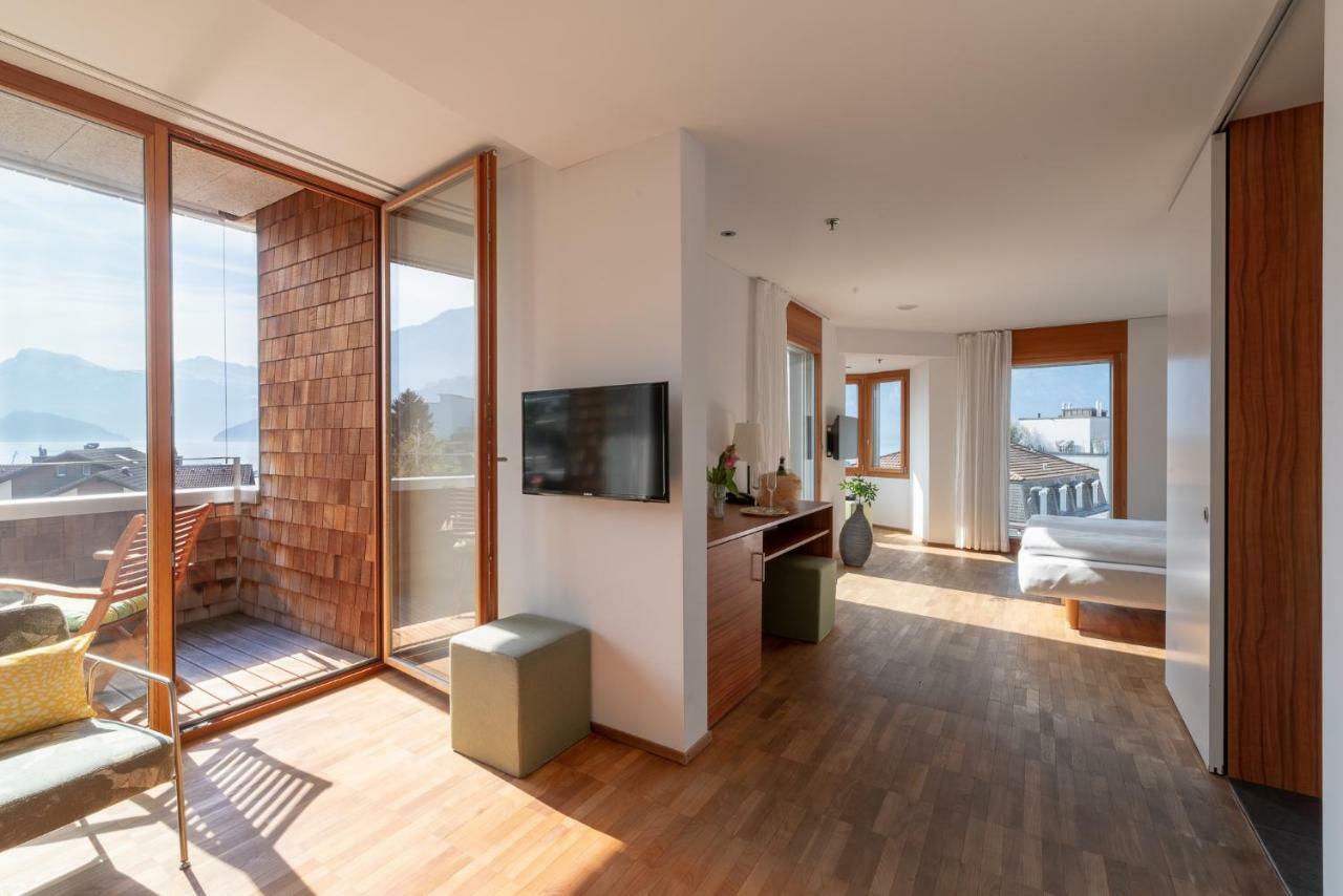 Hotel Roessli Gourmet & Spa Weggis Kültér fotó